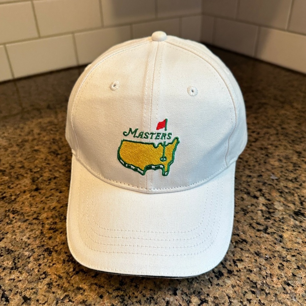 Masters Golf Tournament Hat Augusta National Baseball Cap Adjustable Cream